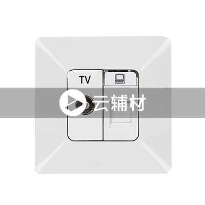 AP32544-WW 二位电视/电脑插座