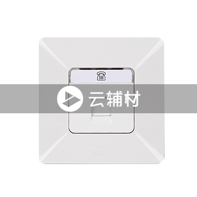 AP32144-WW1 一位四芯电话插件外壳