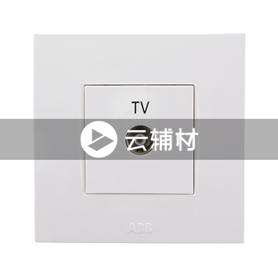 AU30444-WW 一位带一分支电视插座