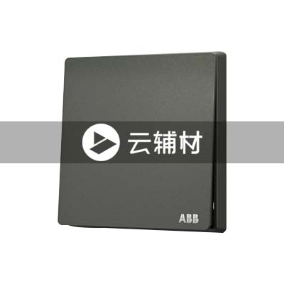 AF127L-G一位单控开关16AX，古典灰