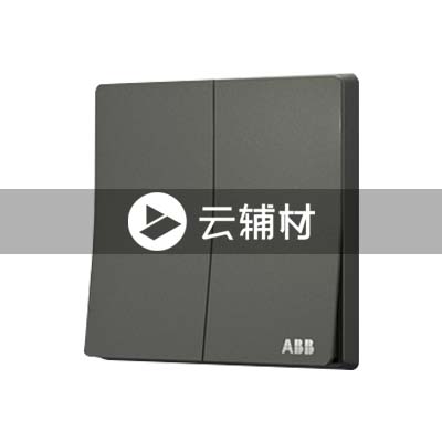 AF186-G二位中间开关10AX, 古典灰