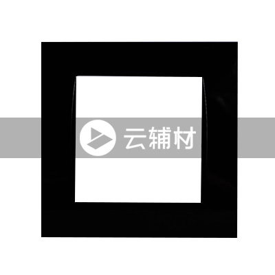 AU61144-CB 44x44边框,黑色覆膜