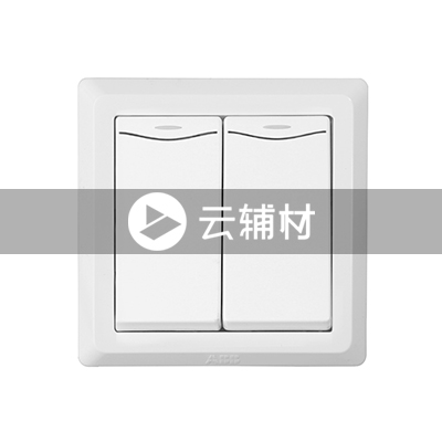 AE136 二位双控带装饰线开关 10AX