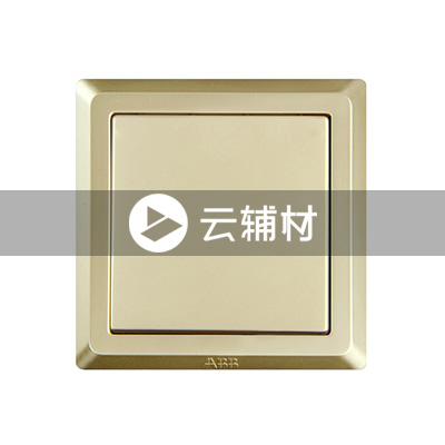 AE101-PG 一位单控开关（香槟金）