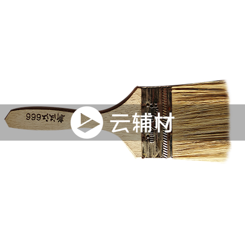 辅料 棕毛刷3寸