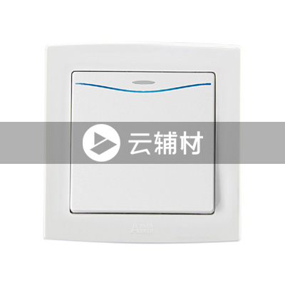 AL164一位双控带灯开关 10AX