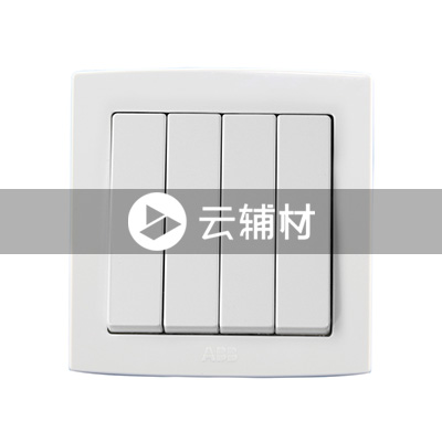 AL104四位单控开关 10AX