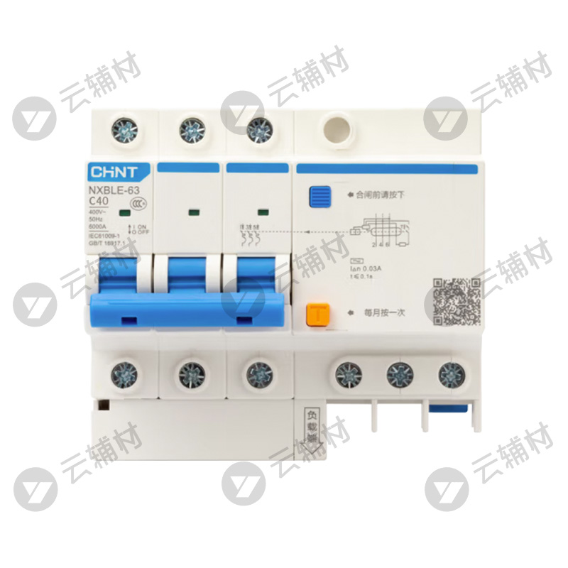正泰空开3P40A漏保