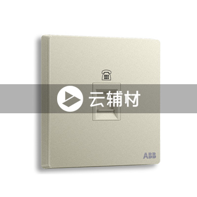 AF321-CS一位电话插座RJ11